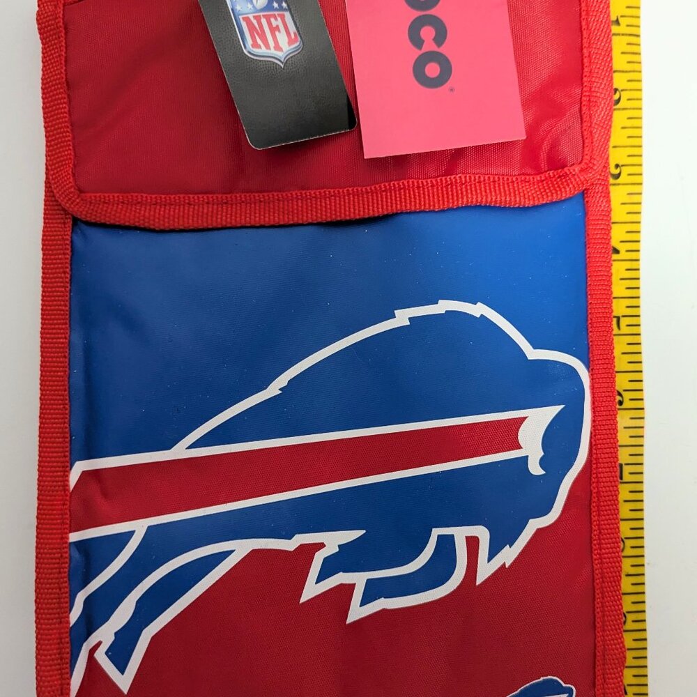 Buffalo Bills Insulated Lunch and/or Snack Reusable Bag-new w/ tags!